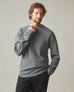 Men's French Rib Crew - Lava Smoke